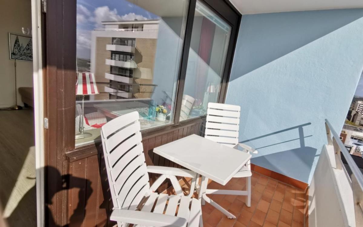 Haus Metropol App 145 Direkt Am Strand 2 Mit Balkon Cityblick เวสเทอร์แลนด์ ภายนอก รูปภาพ