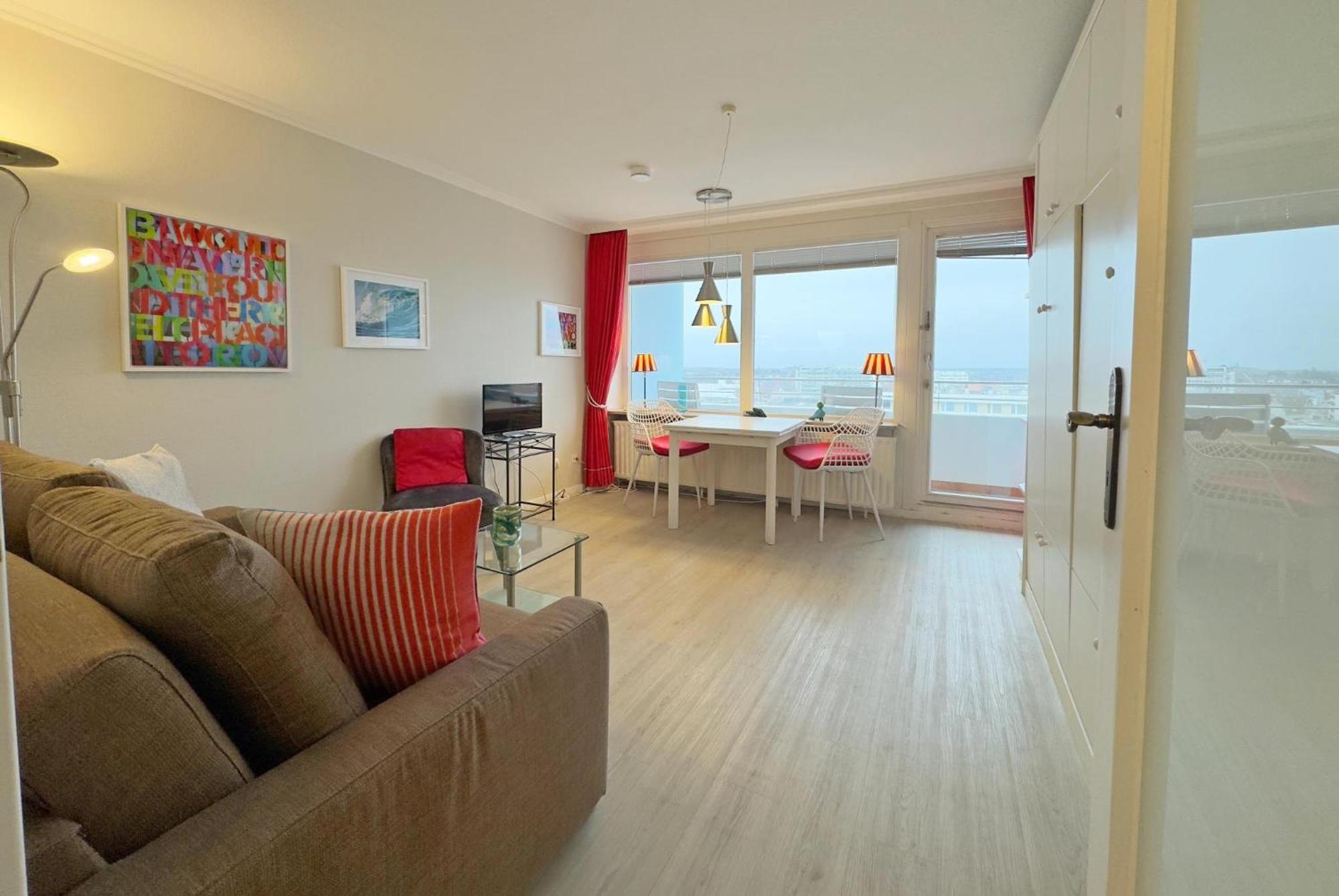 Haus Metropol App 145 Direkt Am Strand 2 Mit Balkon Cityblick เวสเทอร์แลนด์ ภายนอก รูปภาพ