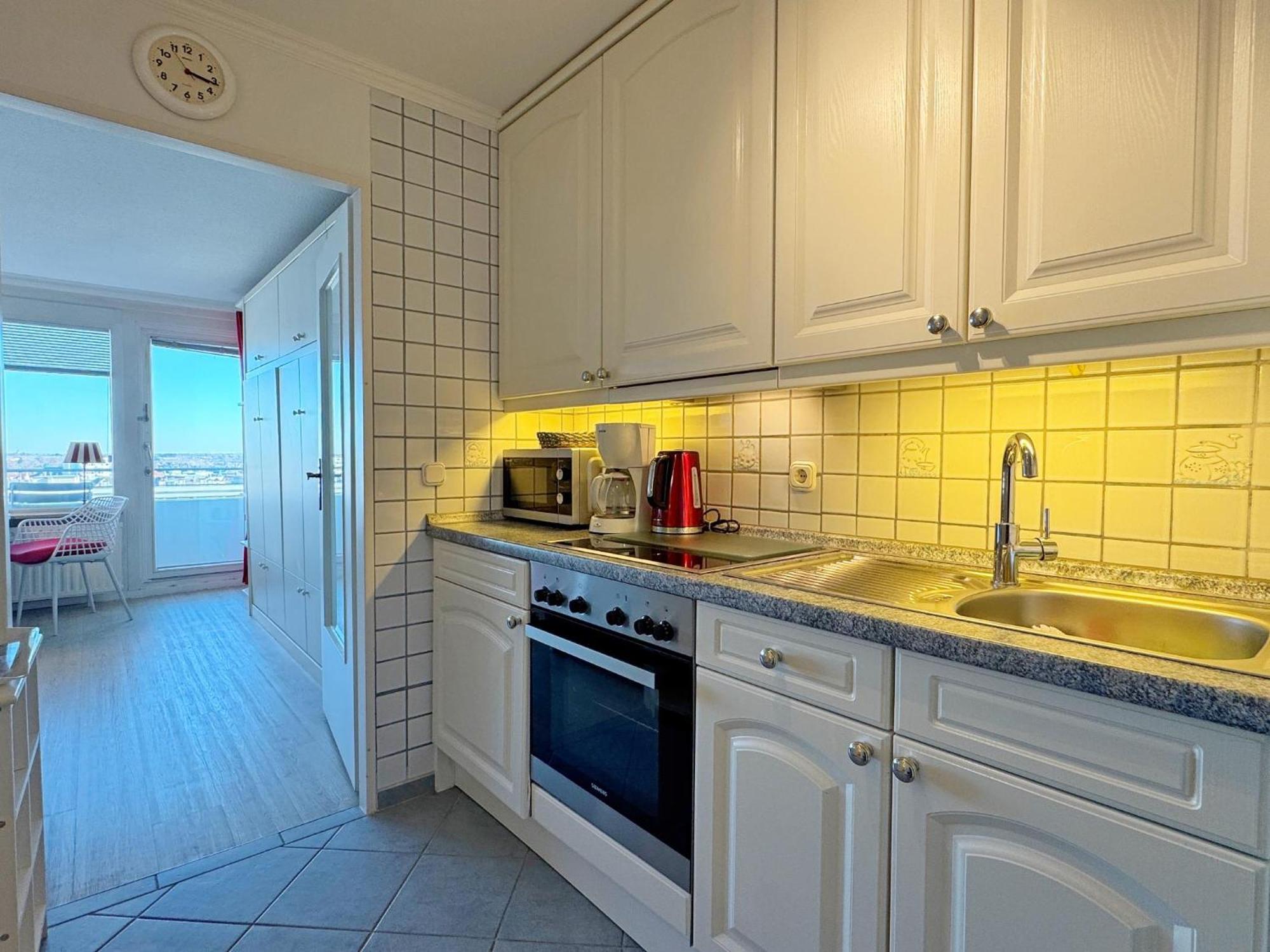Haus Metropol App 145 Direkt Am Strand 2 Mit Balkon Cityblick เวสเทอร์แลนด์ ภายนอก รูปภาพ